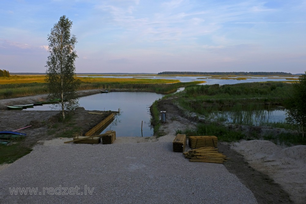 Lake Engure landscape