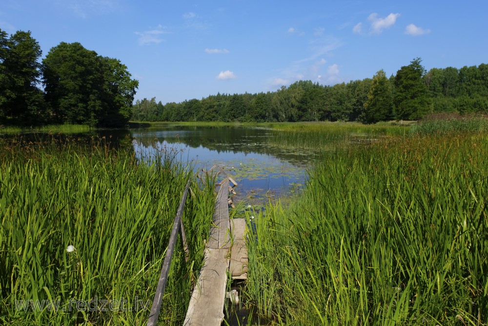 Lake Darte, Latvia
