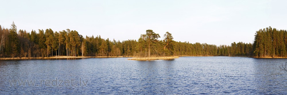 Lake Dižiere, Latvia