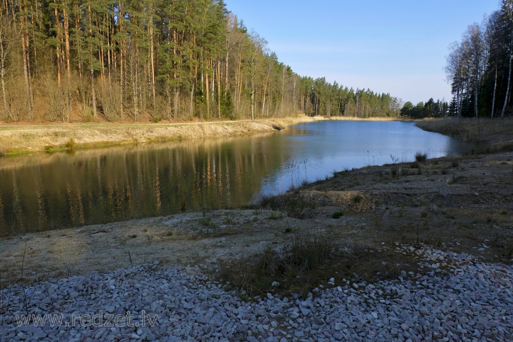 Recreation Complex "Kaupēna Dzirnavas" (Kaupēna Mill) Pond