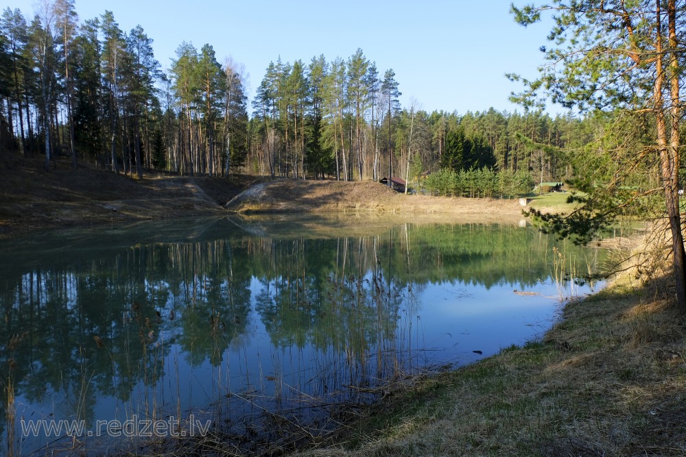Recreation Complex "Kaupēna Dzirnavas" (Kaupēna Mill) Pond