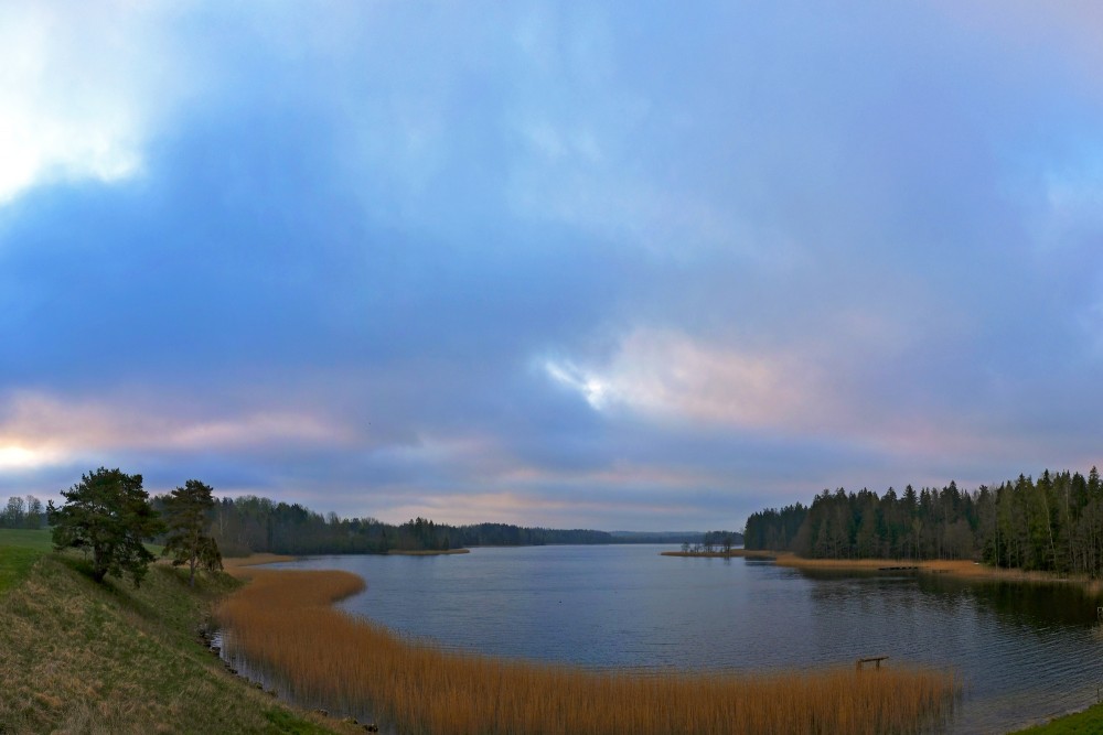 Zvirgzdu Lake Landscape