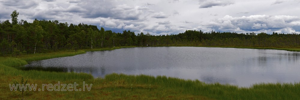 Bezdibena lake, Latvia