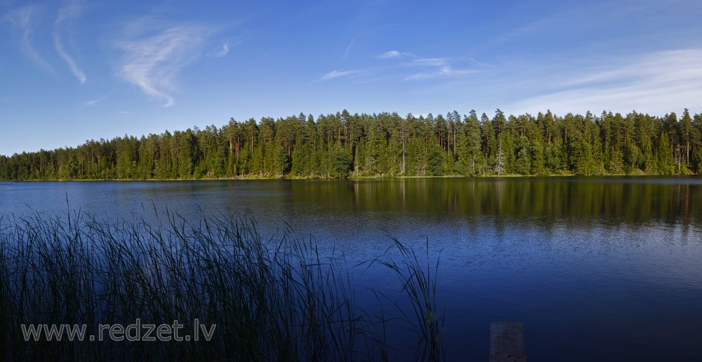 Panorama of Lake Zilonis