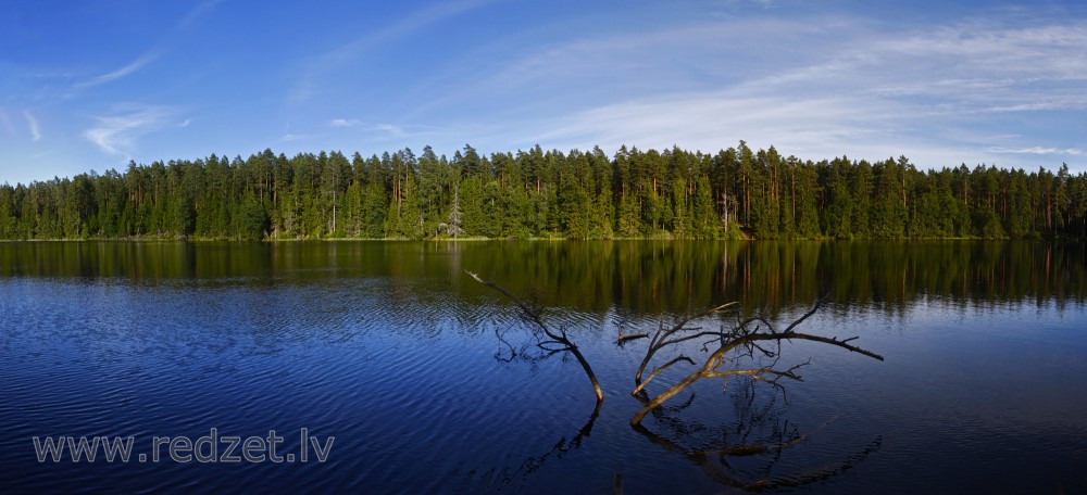 Panorama of Lake Zilonis