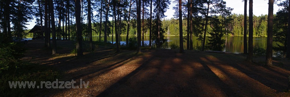 Panorama of Lake Zilonis