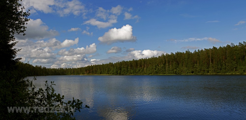 Panorama of Lake Zilonis