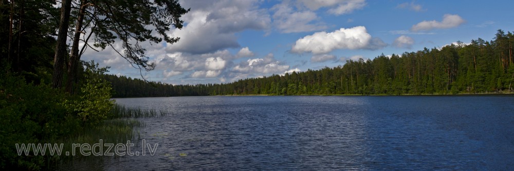 Panorama of Lake Zilonis