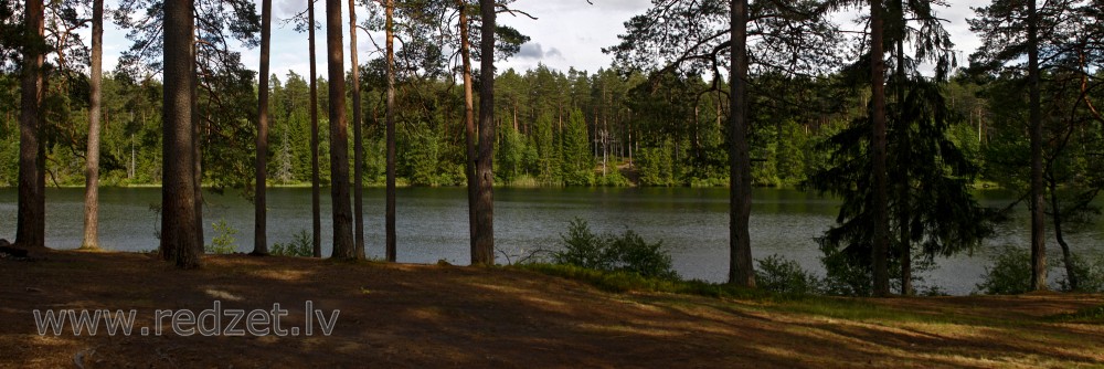 Panorama of Lake Zilonis