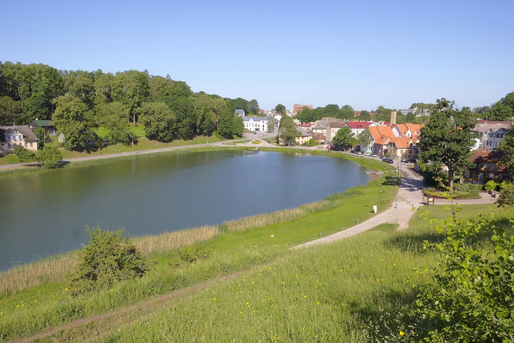 Skats no Talsu pilskalna