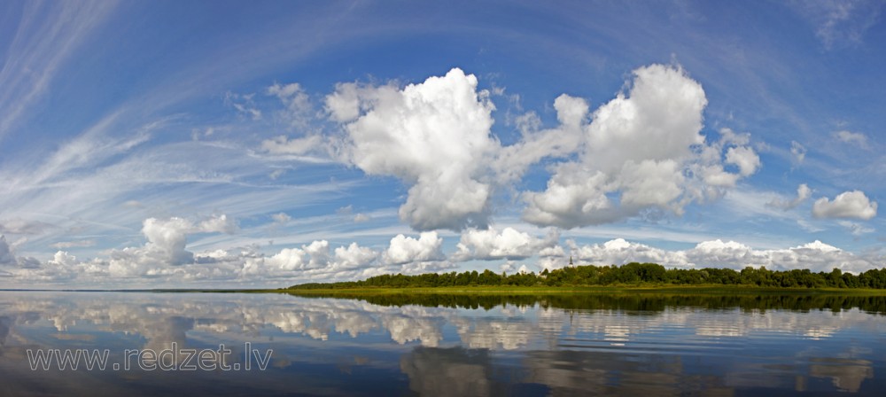 Lake Burtnieks Panorama