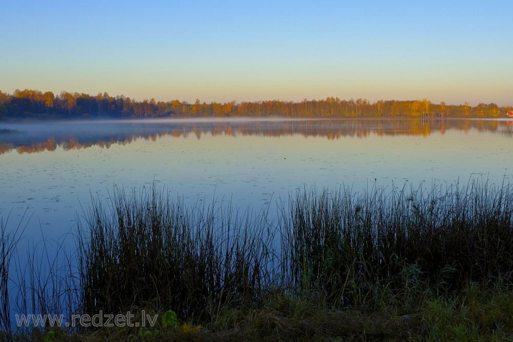 Marinzeja Lake In The Morning Light