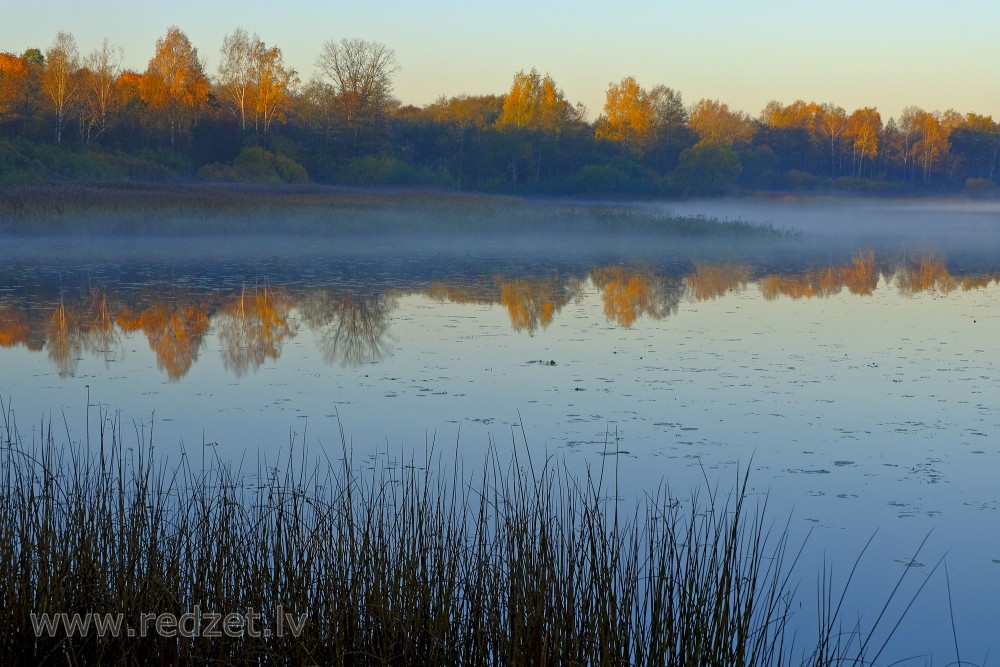 Marinzeja Lake In The Morning Light