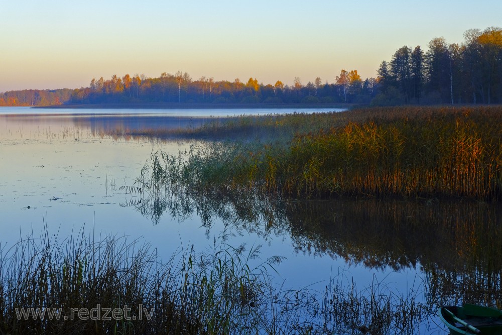 Marinzeja Lake In The Morning Light