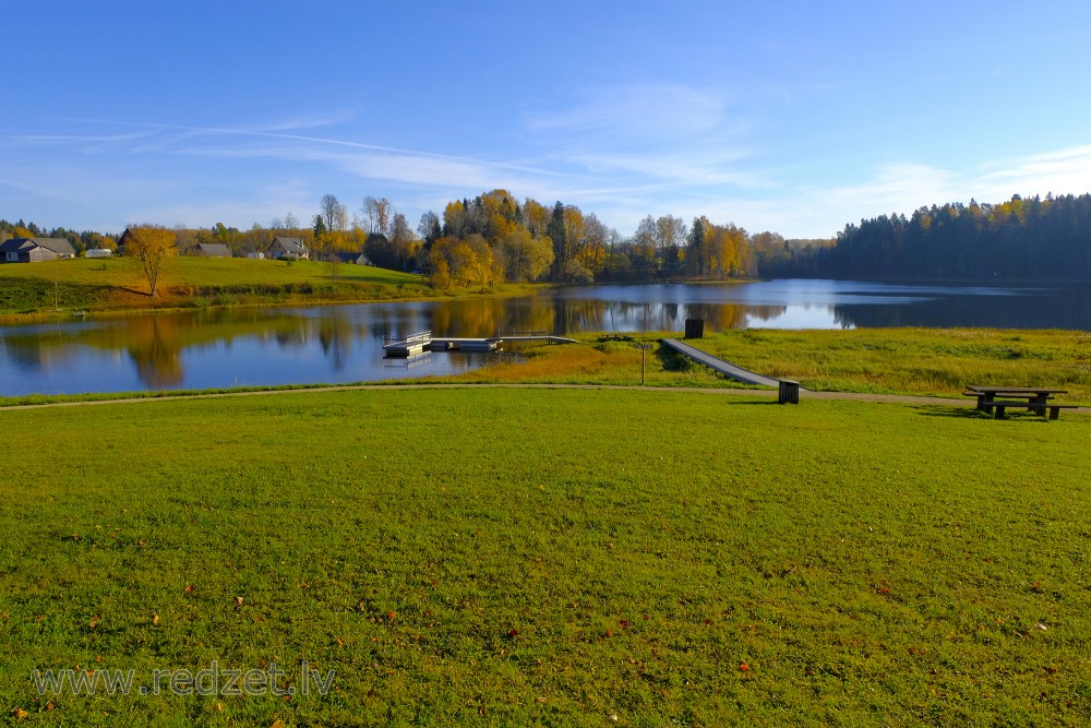 Lake Ieva in Autumn