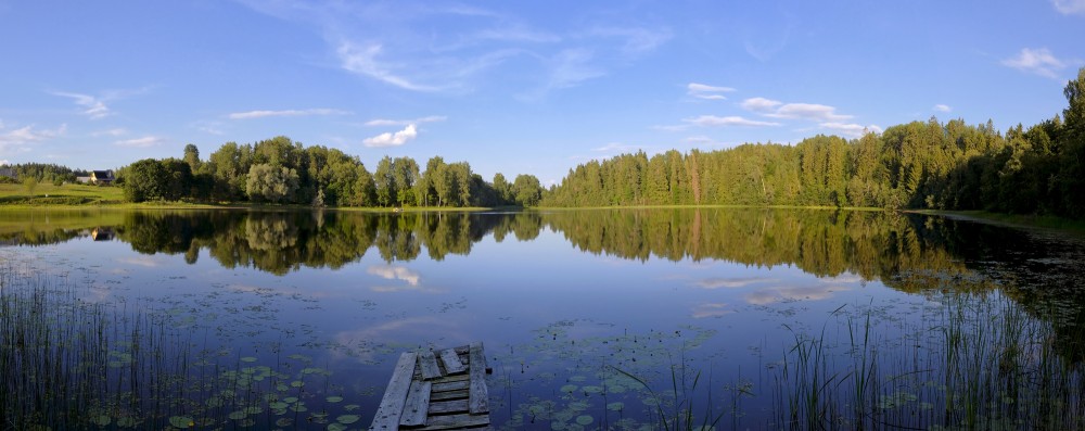 Panorama of Lake Eve
