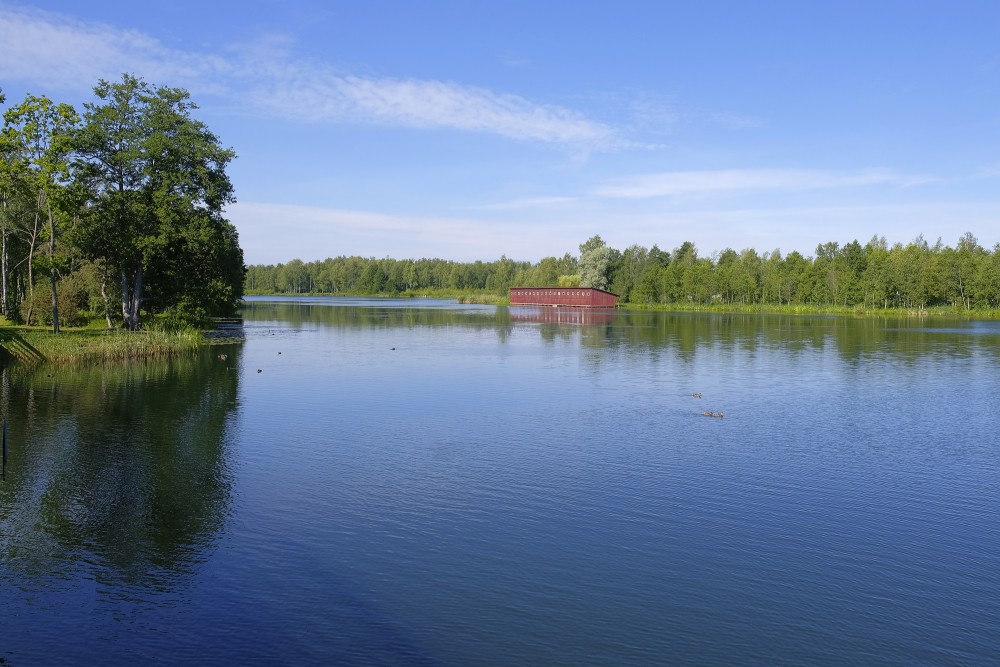 Boat Shed in Alūksne Lake