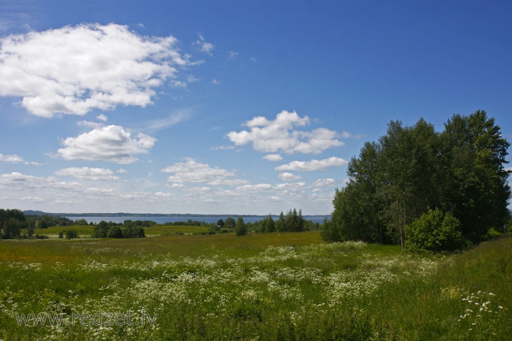 Landscape of Lake Razna