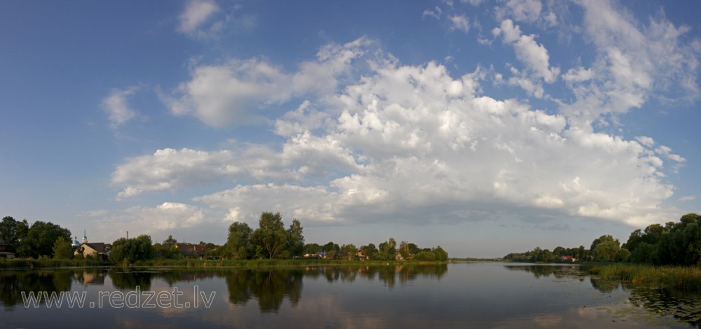 Mazā Ludzas ezera ainava