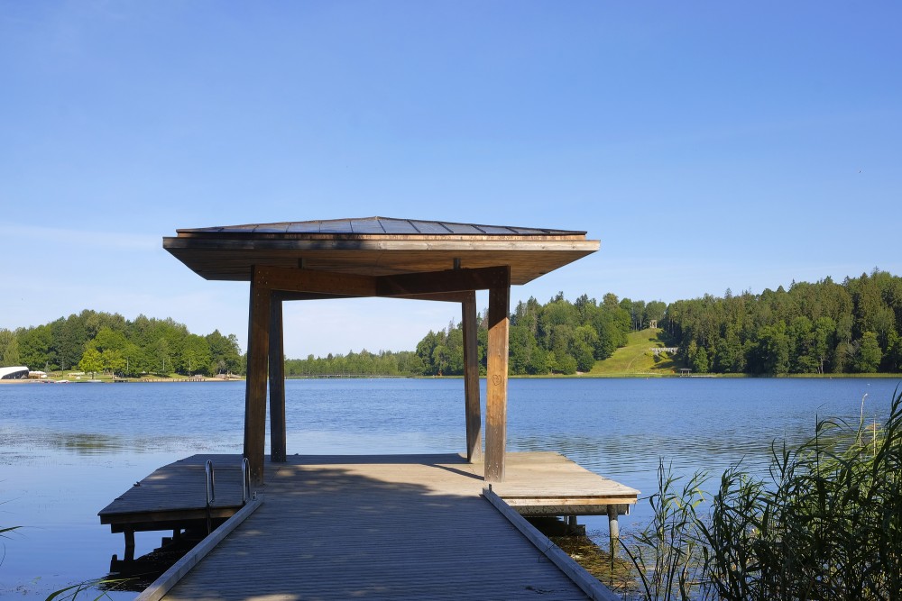 Dock in Lake Alūksne