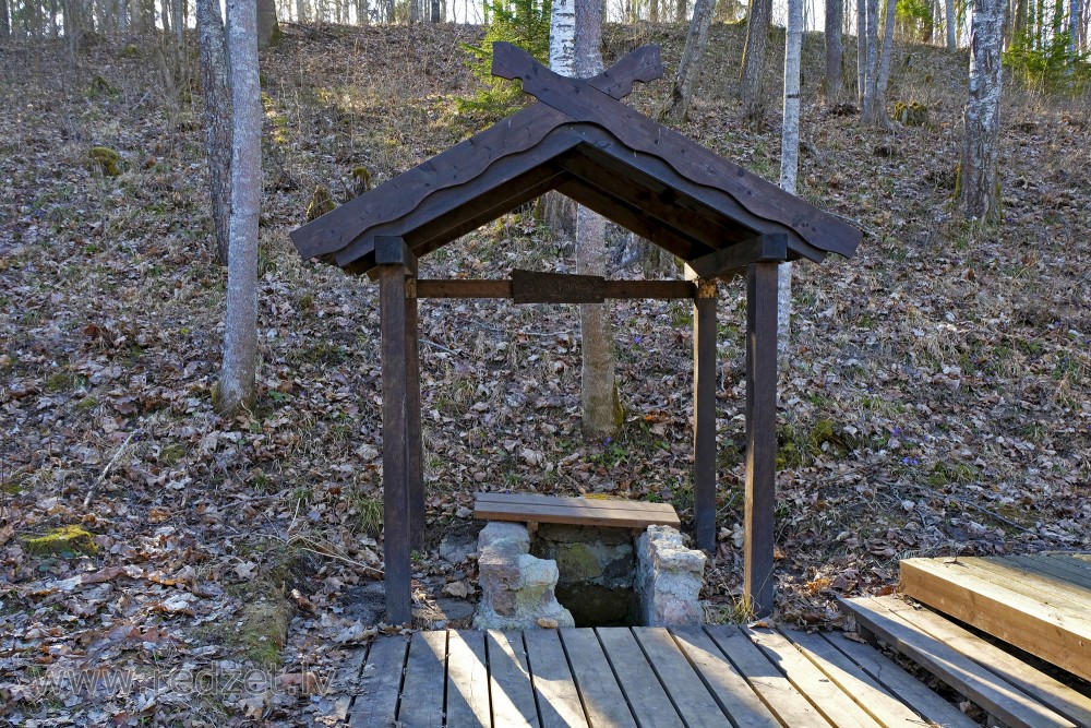 Lielmāte Spring in Vilce Nature Park