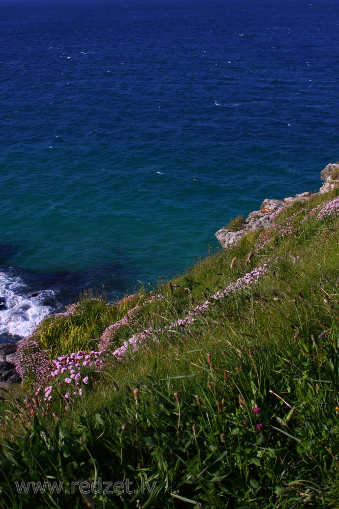 Anglijas piekraste pie St. Ives