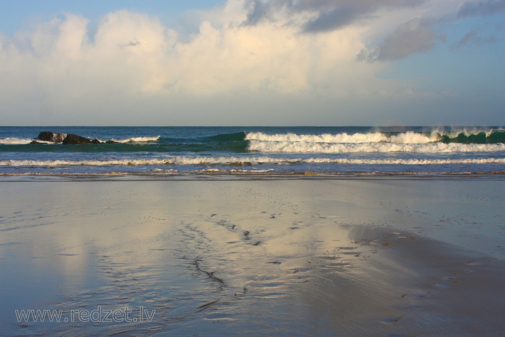 Porthmeor Beach (St Ives) in Autumn