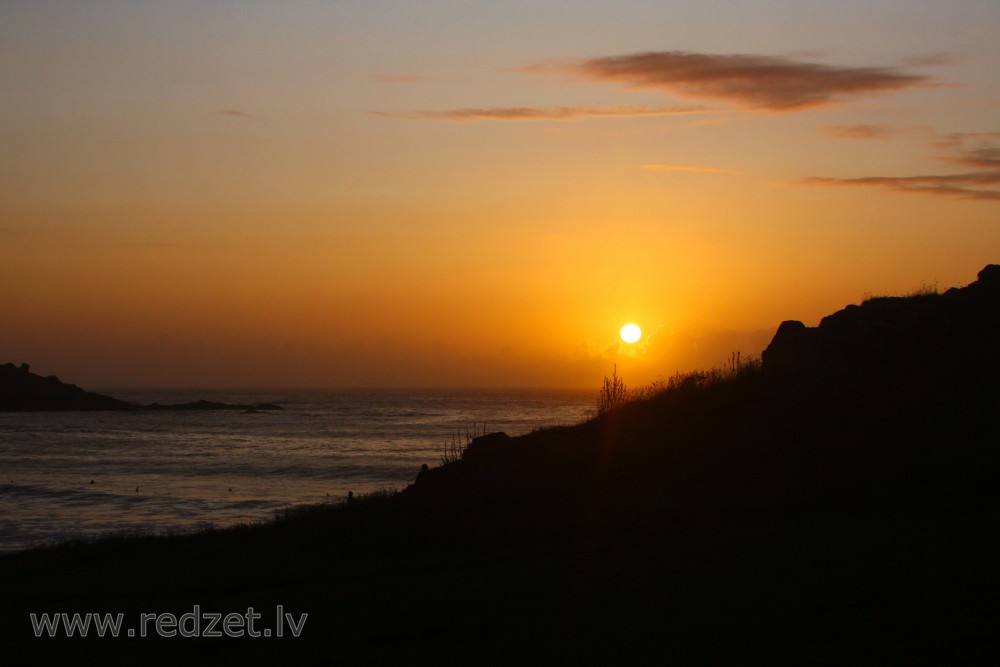 Ocean Landscape Sunset