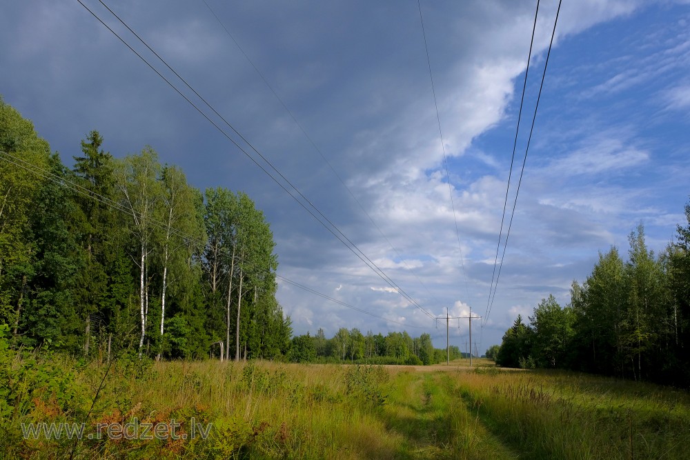 High Voltage Power Lines