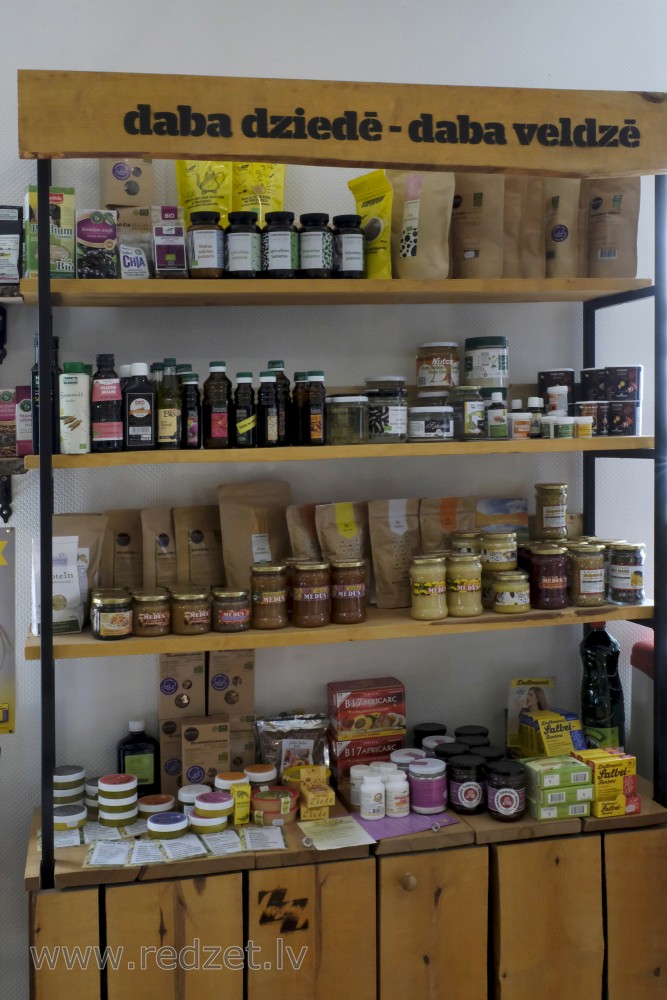 Veikala "Zaļā zeme" piedāvājums