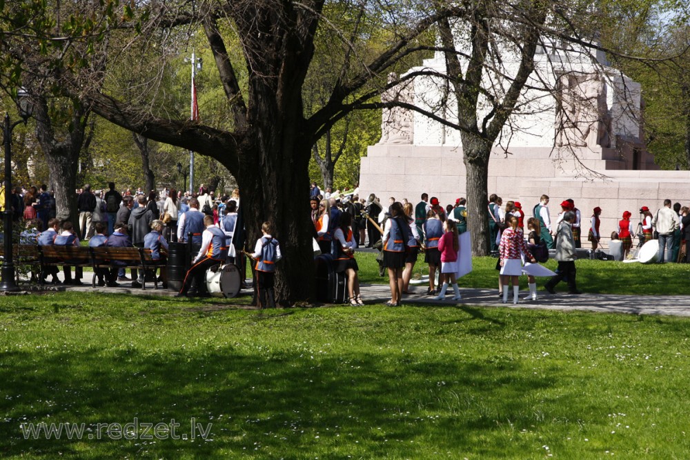 Pūtēju orķestru defile finālkonkurss