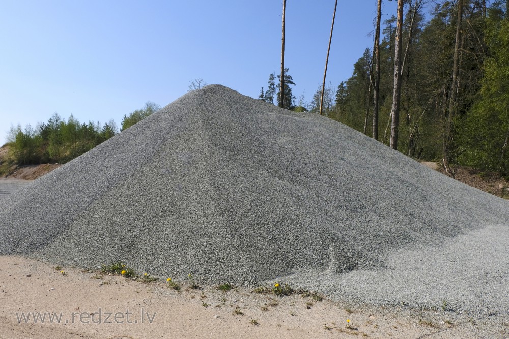 Igates ražotie minerālmateriāli