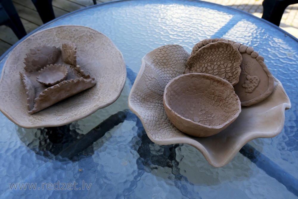 Pottery Made by Guys from Mountain Blessing Community
