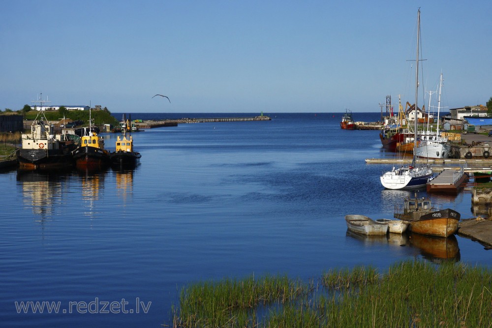 Mersrags port, Latvia