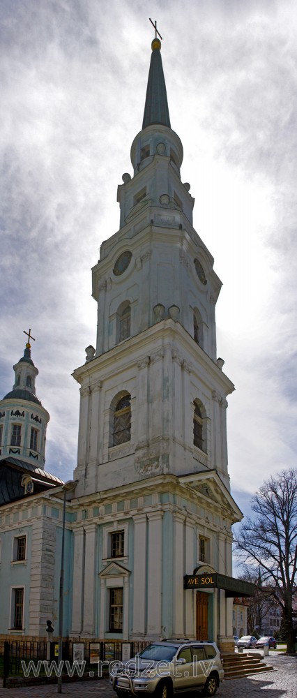 The St. Peter and Paul Orthodox Church in Riga