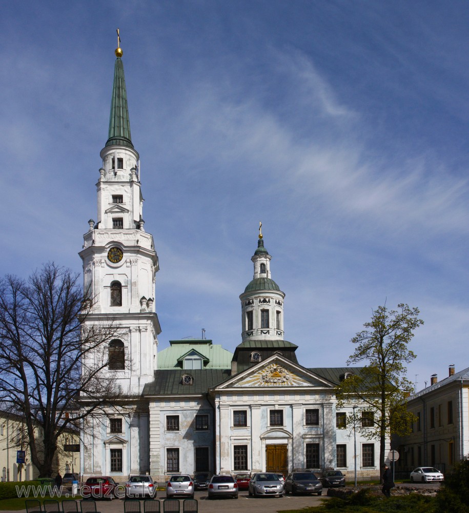 The St. Peter and Paul Orthodox Church in Riga