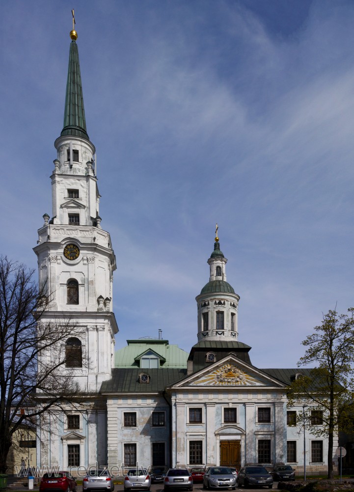 The St. Peter and Paul Orthodox Church in Riga