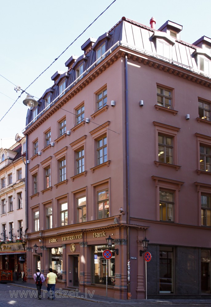Baltic International Bank (Grēcinieku iela 6)