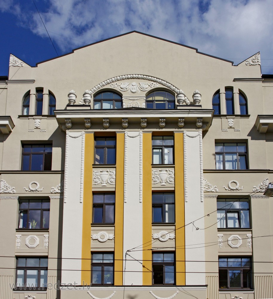 Facade Fragment Of Historical (Kr.Barona 52)