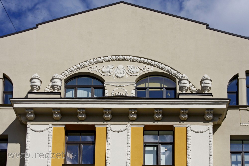 Facade Fragment Of Historical (Kr.Barona 52)