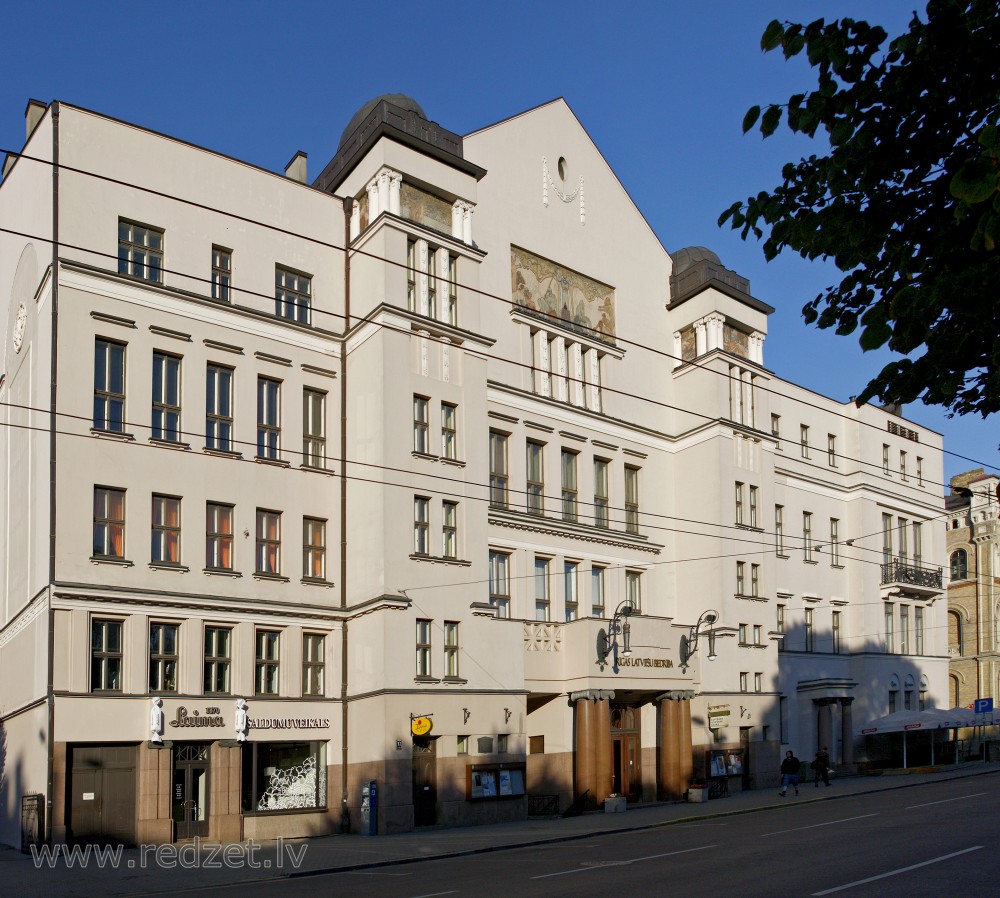 Riga Latvian Society House (Merķeļa 13)