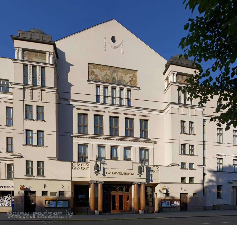 Riga Latvian Society House (Merķeļa 13)