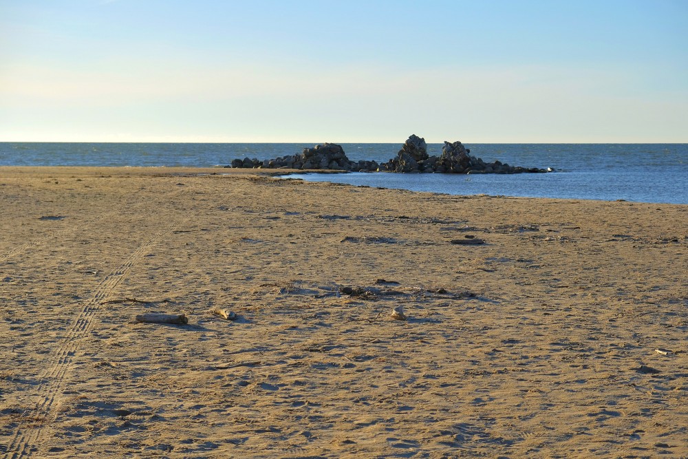 Kolkasraga vecās bākas drupas