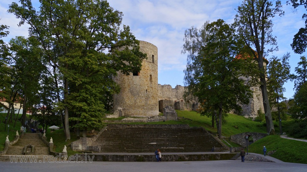 Cēsis Castle and Open-air Stage