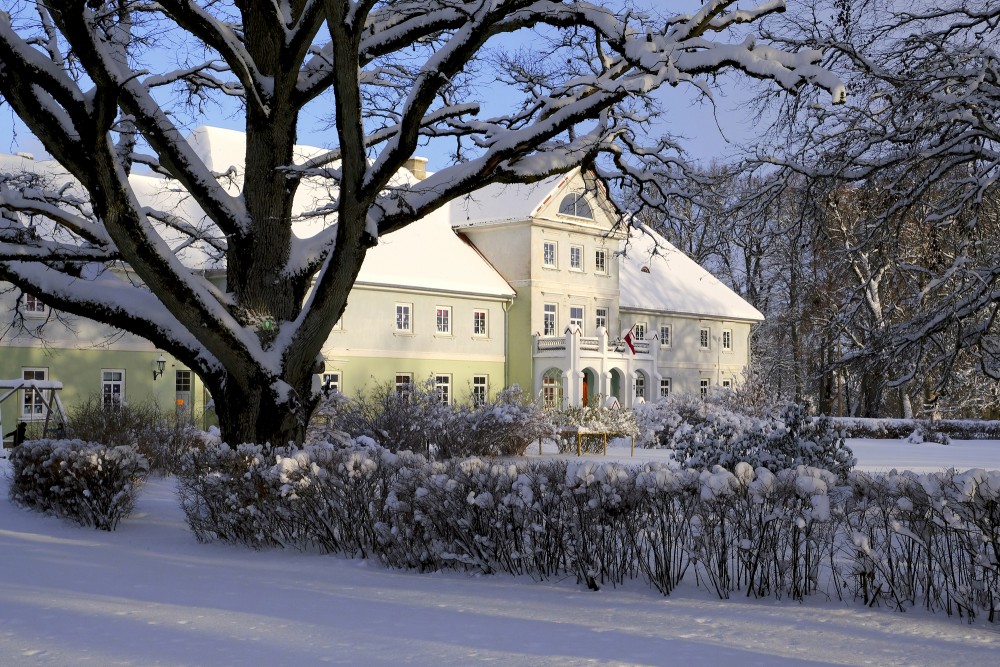 Pope Palace in Winter