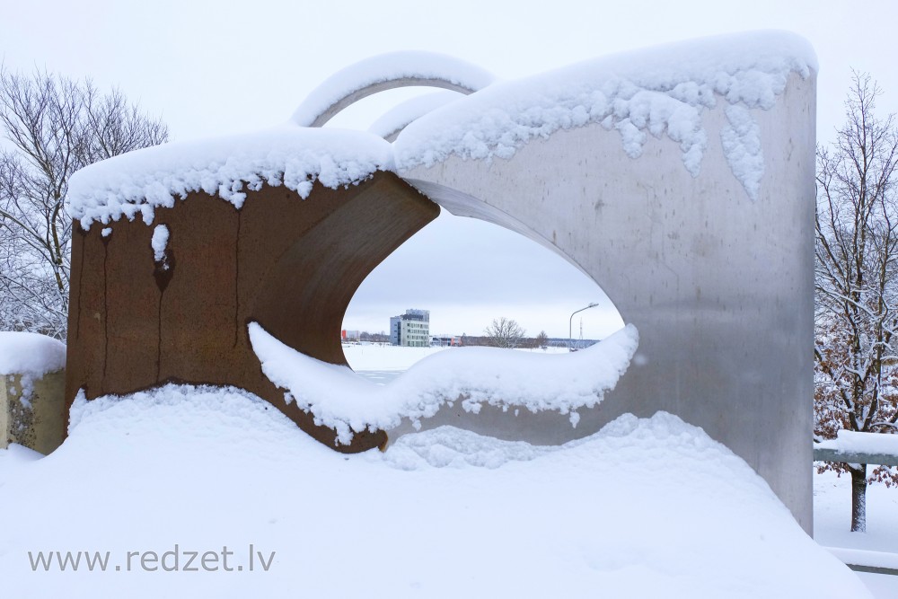 Lielupes tilta Jelgavā elements