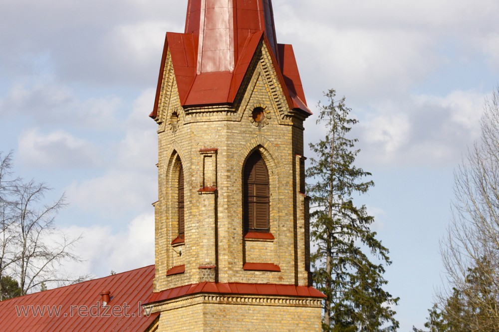 Ogres luterāņu baznīcas tornis