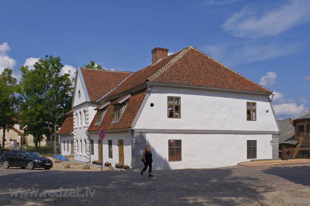 The windmill of the Kuldiga Castle