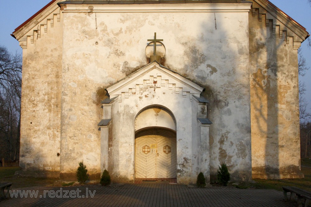 Entrance Portal Of Dundaga Lutheran Church