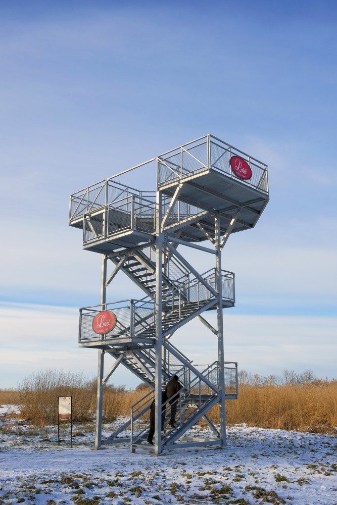 Birdwatching Tower near the Bakery "Lāči"